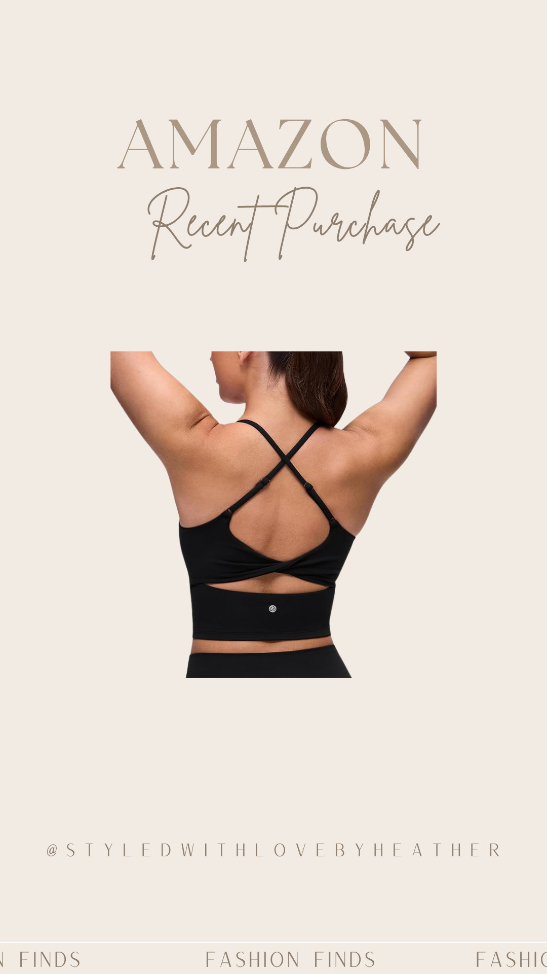 Amazon recent purchase!

CRZ Yoga never misses.

So flattering, supportive & comfy. Love the back details.

Gym fits just got better ✨

 

 #LTKfitnessgoals #LTKstorytime #LTKActive