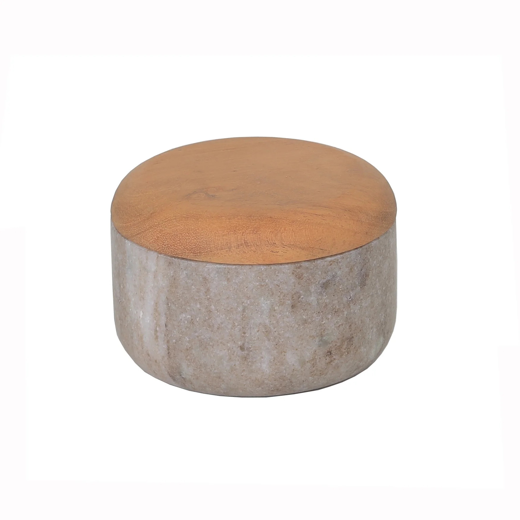 Better Homes & Gardens Marble Base Salt Cellar with Acacia Wood Swivel Lid, Designed to Help with... | Walmart (US)