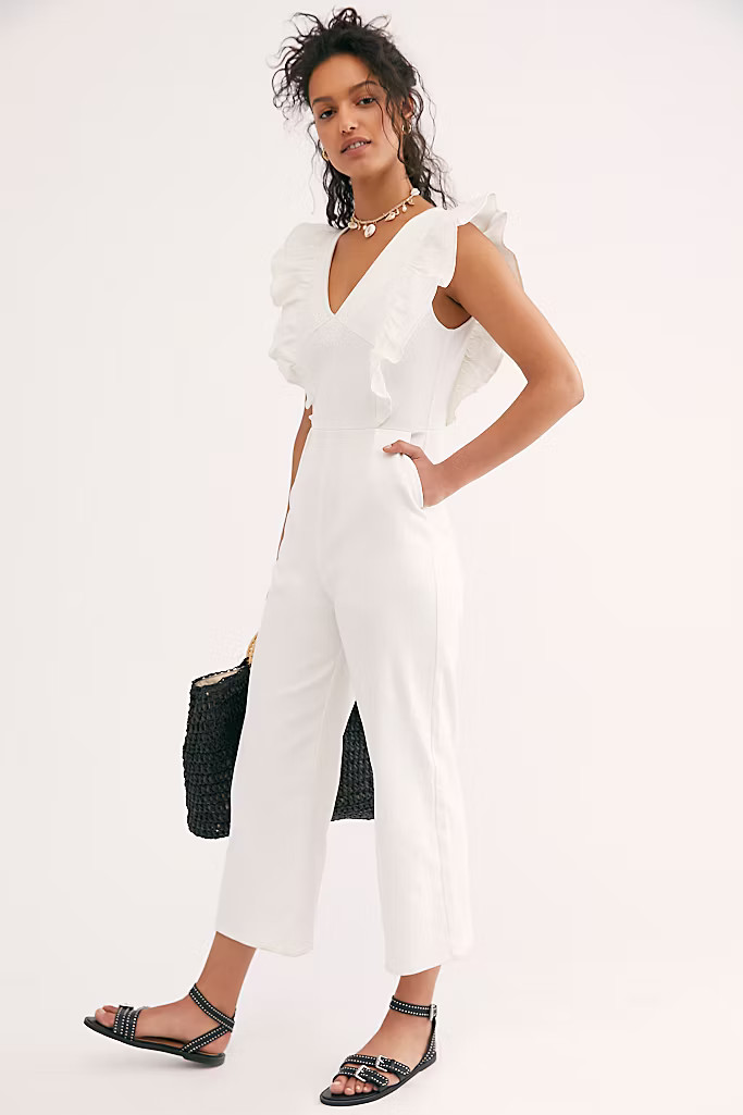 Ruffled Jumpsuit | Free People (Global - UK&FR Excluded)