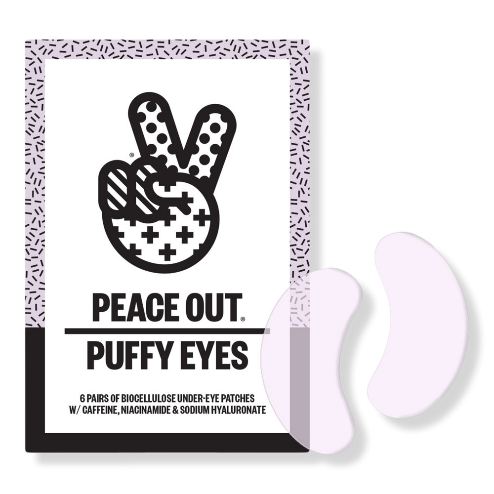Peace Out Puffy Eyes Biocellulose Under-Eye Patches | Ulta