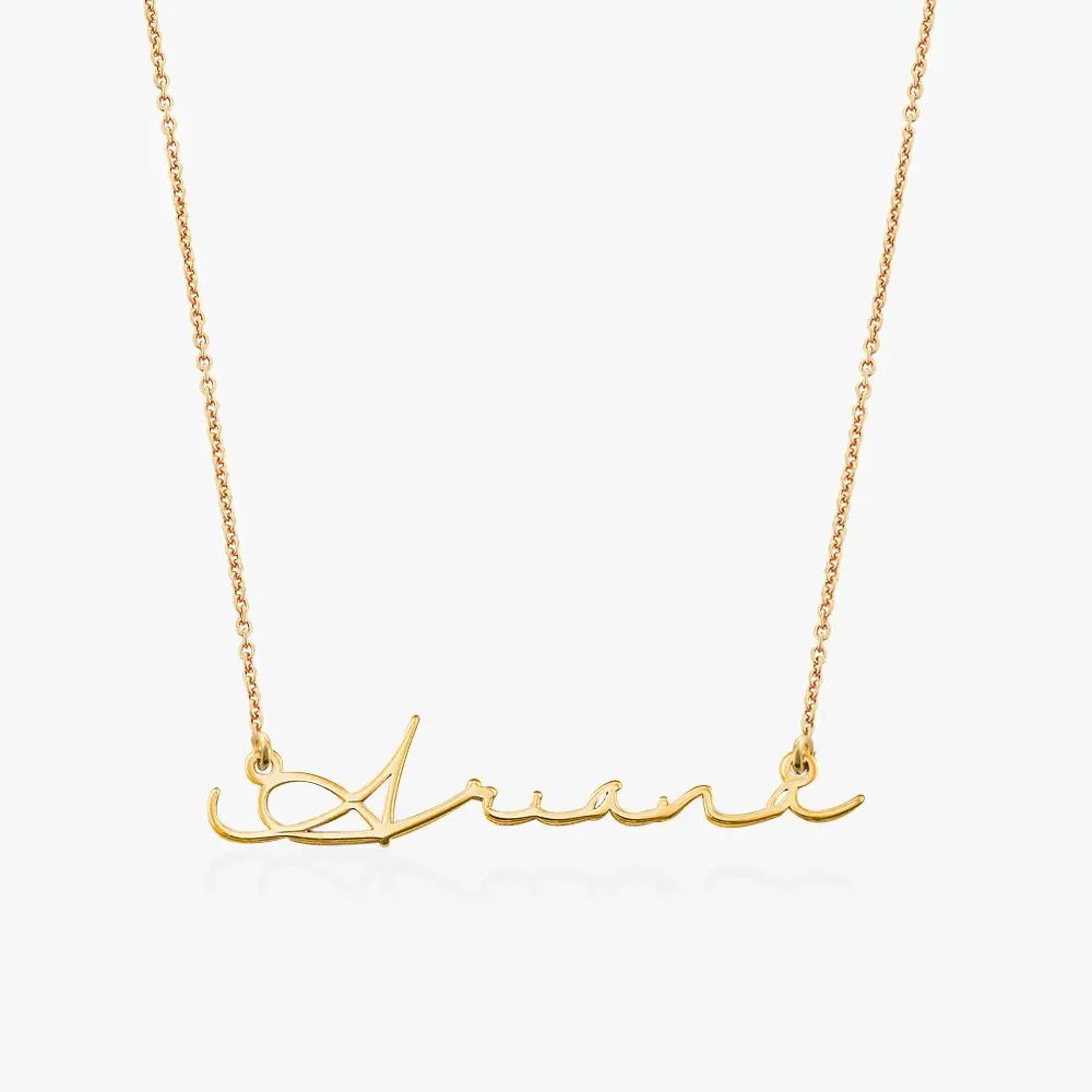 Mon Petit Name Necklace - Gold Vermeil | Oak & Luna (US)