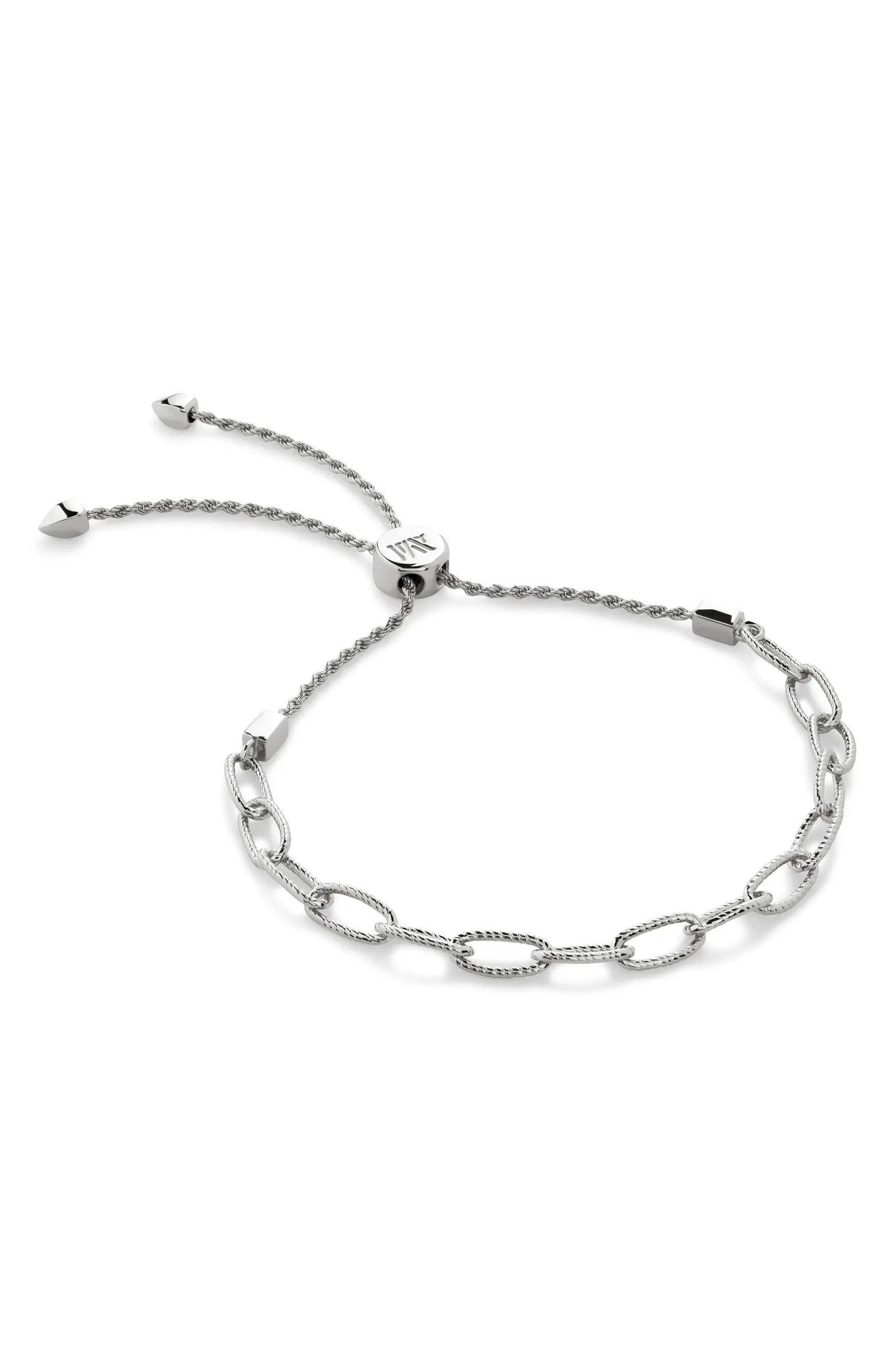 Monica Vinader Chain Link Friendship Slider Bracelet | Nordstrom | Nordstrom