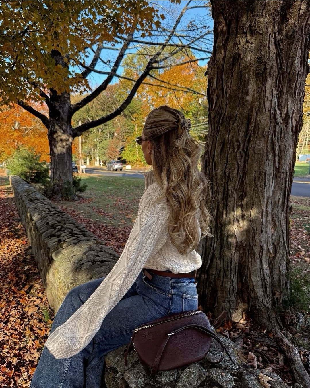 This Aritzia sweater is one of my favorites & I love it paired with these jeans. 🤎 Wearing a small in sweater and 26 in jeans. 

#LTKgrwm #LTKootd