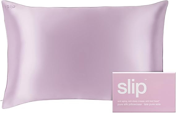 slip The Original Queen Pure Silk Pillow Case - 100% Pure 22 Momme Mulberry Silk - Queen Size Sta... | Amazon (US)