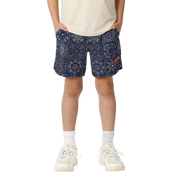 Boys' Legends Little Luka Shorts XSmall Navy Paisley | Scheels Sports