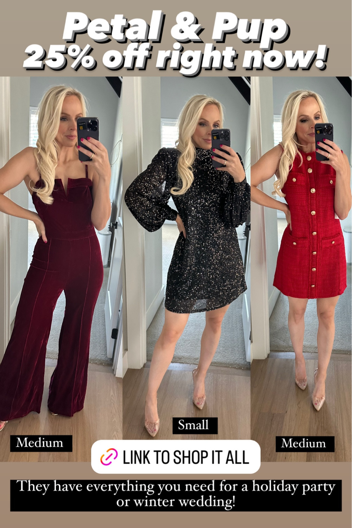 Petal & pup up to 80% off site wide!! Wearing my TTS in all! 

#LTKHoliday #LTKCyberWeek #LTKSaleAlert