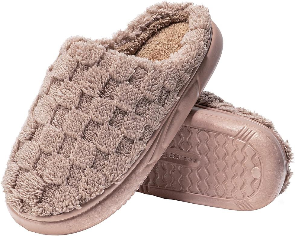 DIUS House Slippers for Women and Men with Plush Faux Fur and Memory Foam – Perfect for Cozy Ev... | Amazon (US)