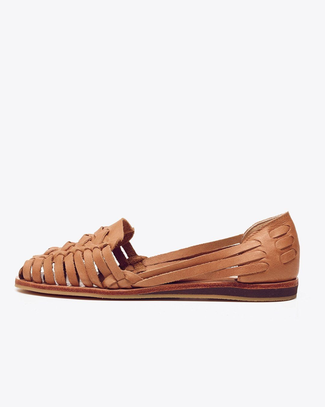 Ecuador Huarache Sandal Almond | Nisolo