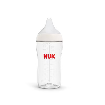 NUK Perfect Match Baby Bottle - Medium Flow - 8oz: BPA-Free, Silicone Nipple, Clear, 1-Pack | Target