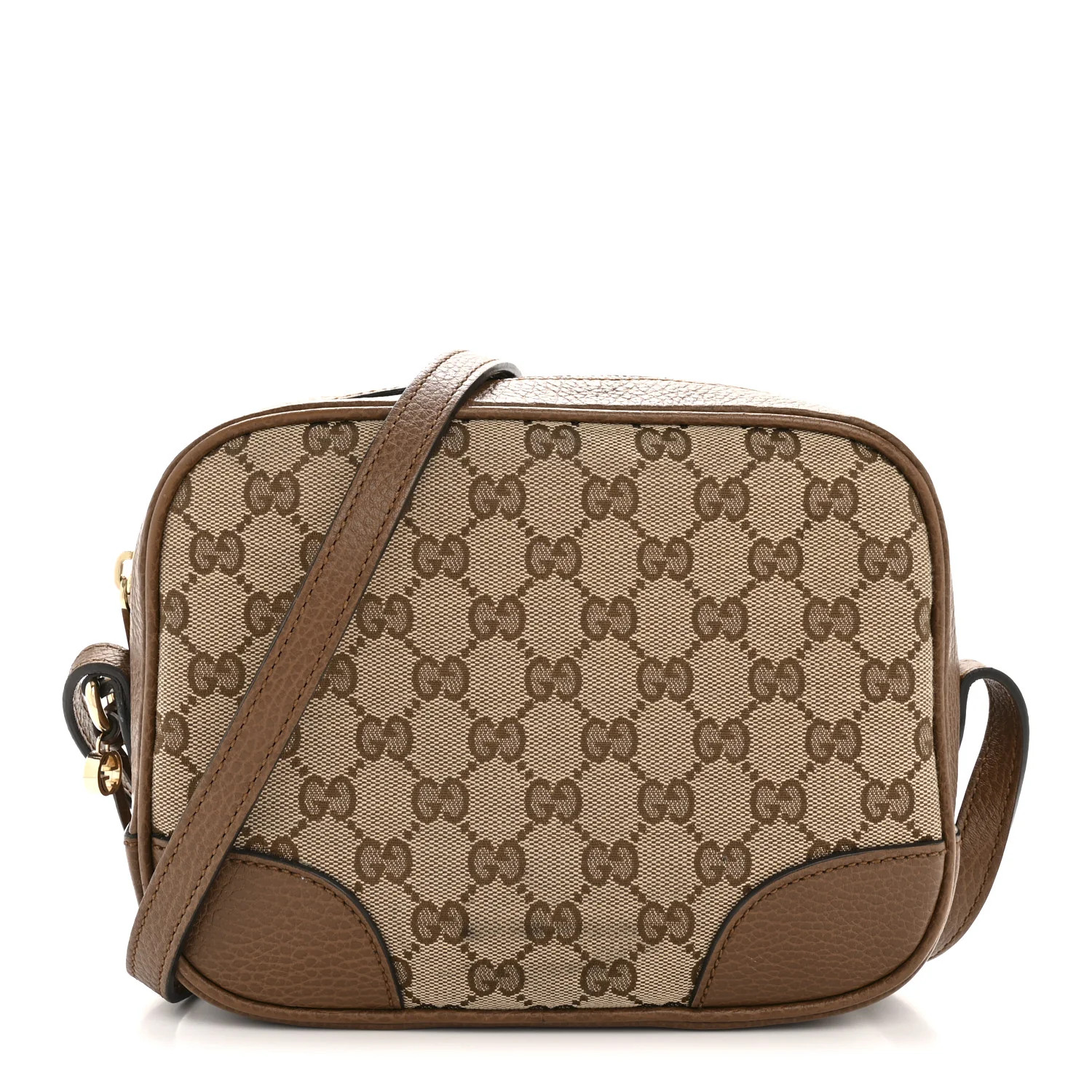 Monogram Mini Bree Messenger Bag Beige Tabacco | FASHIONPHILE (US)