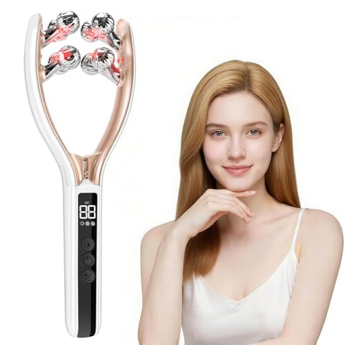 PVACG Face Massager Tool with Red Light, Face Sculpting Tool & Facial Roller for Women, Rechargeable Jawline Shaper and Neck Massager, Face Slimmer Beauty Device for Face Neck Portable Skin Care Tool | Amazon (US)