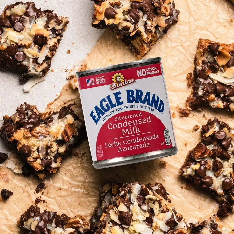 Eagle Brand Sweetened Condensed Milk, 100% US Milk, Gluten Free, 14 fl oz Can | Walmart (US)