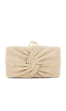 Cult Gaia Lisse Clutch in Natural from Revolve.com | Revolve Clothing (Global)