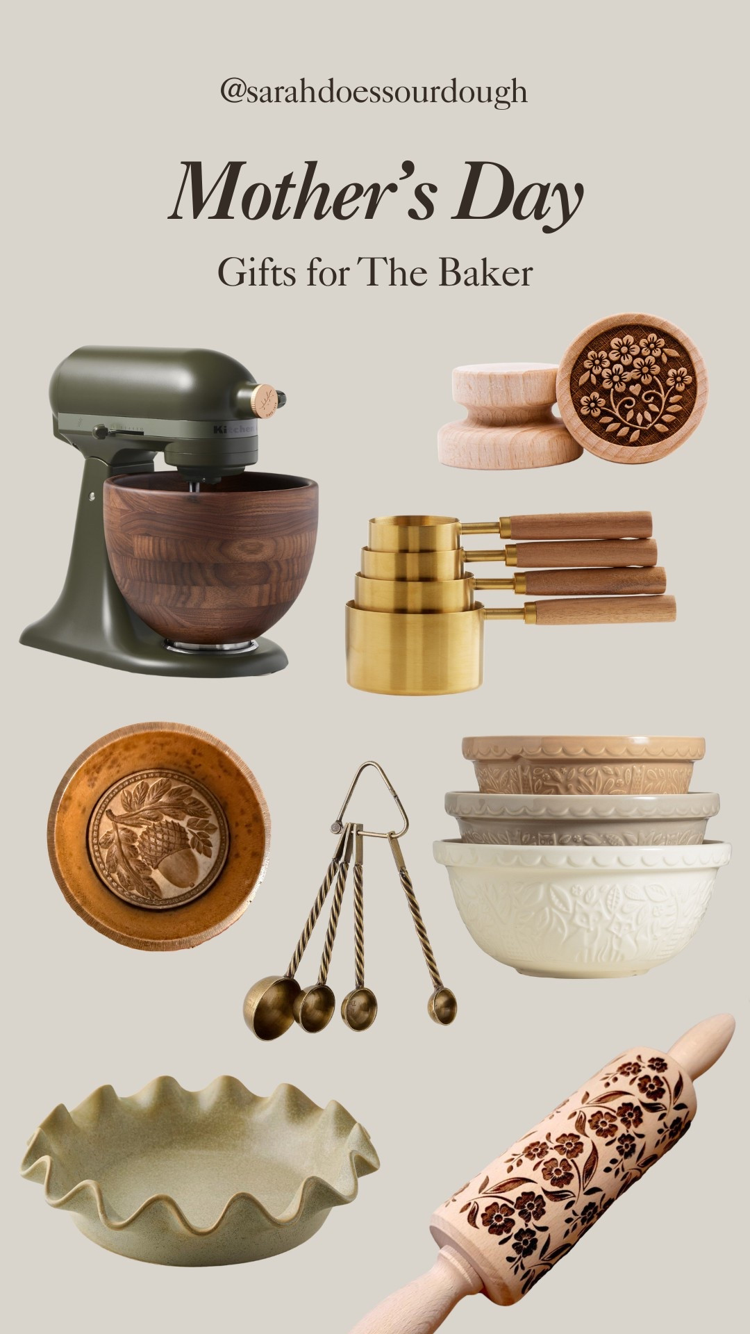 For the moms who show love through fresh bread and homemade treats—this round-up is full of thoughtful gifts she’ll love to have in her kitchen. 🍞💐

#LTKWatchNow #LTKGiftGuide #LTKU