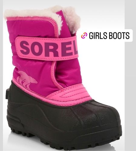 Baby girls walker/ toddler snow boots on sale! Such cute Sorel boots that look very hefty and secure for new walkers! We just ordered these for Sophia’s first walk through wintertime in the north east! 

#LTKkids #LTKHoliday #LTKCyberweek