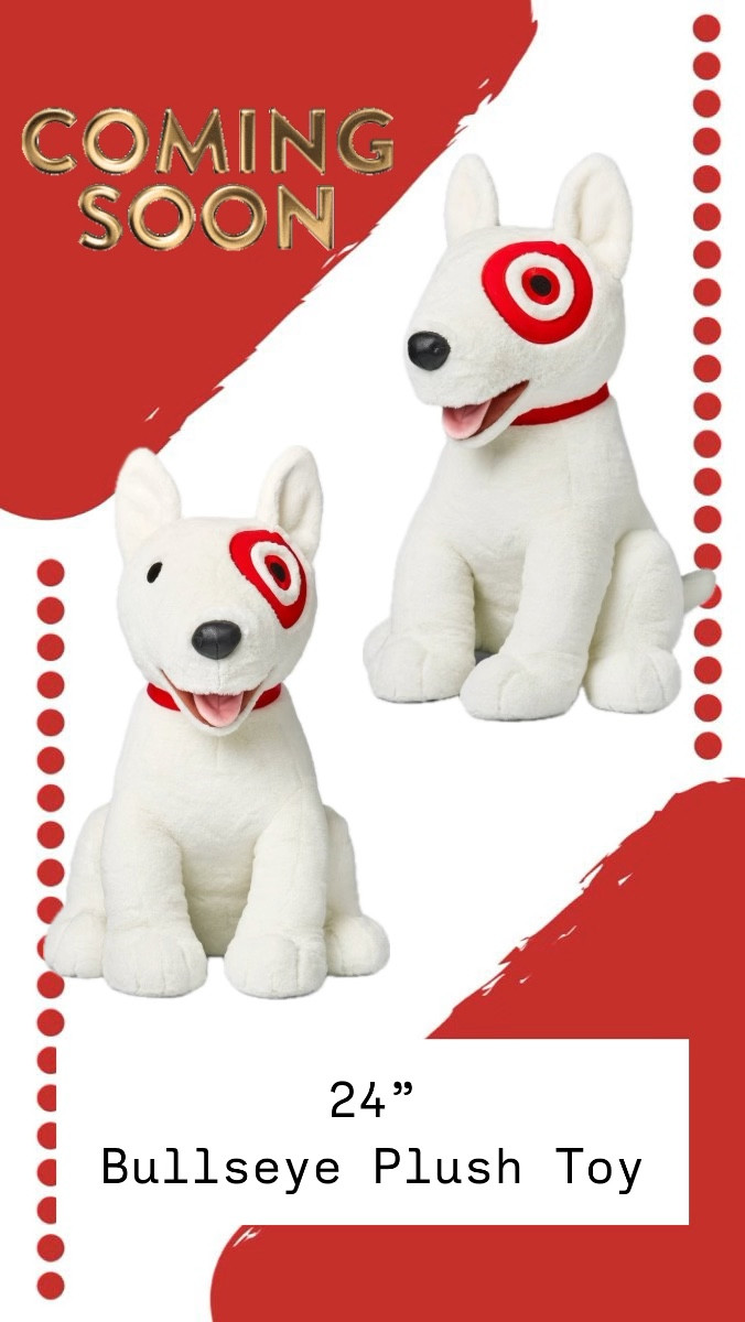 Bullseye plush toy online