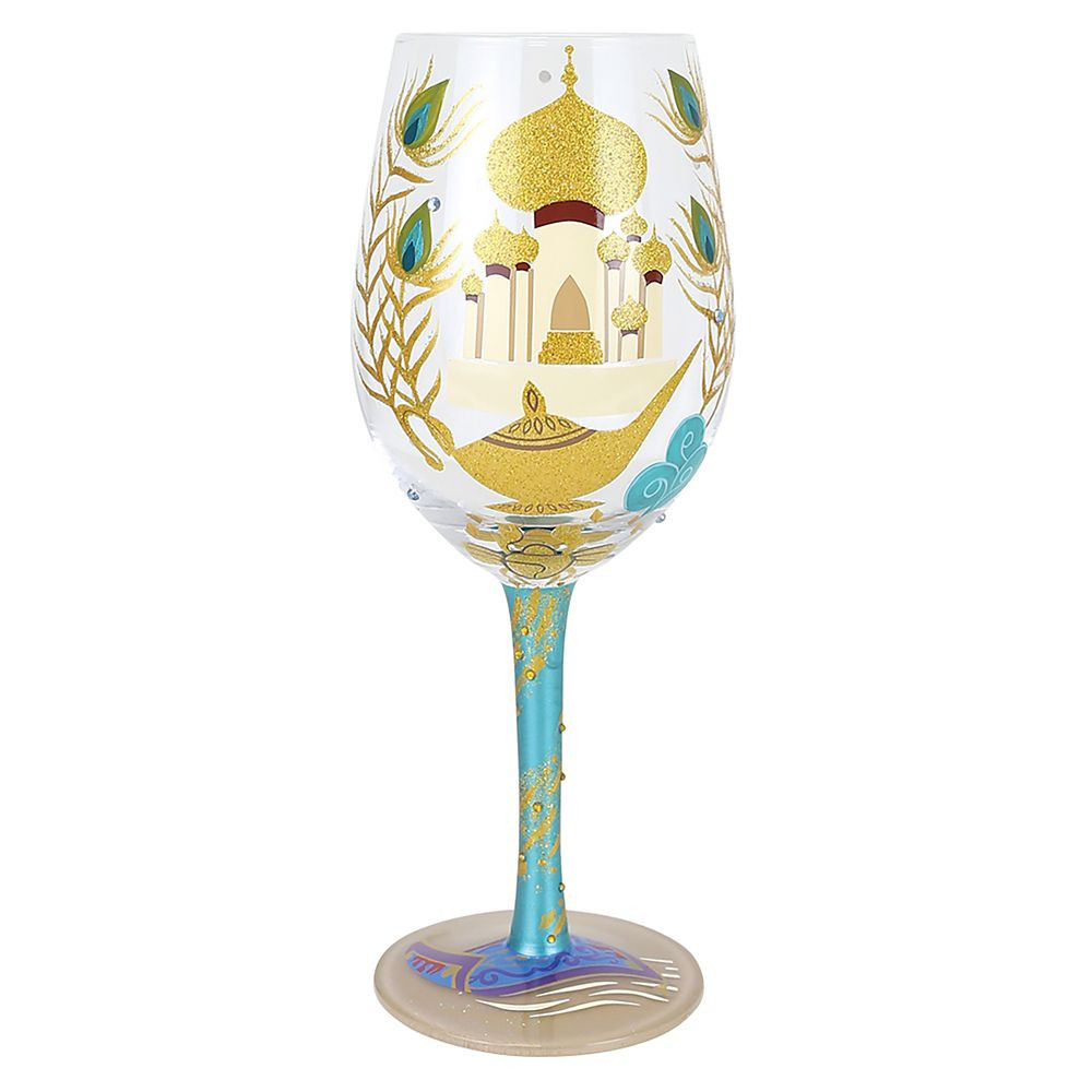 Jasmine ''Show Me the World'' Stemmed Glass by Lolita \u2013 Aladdin | Disney Store
