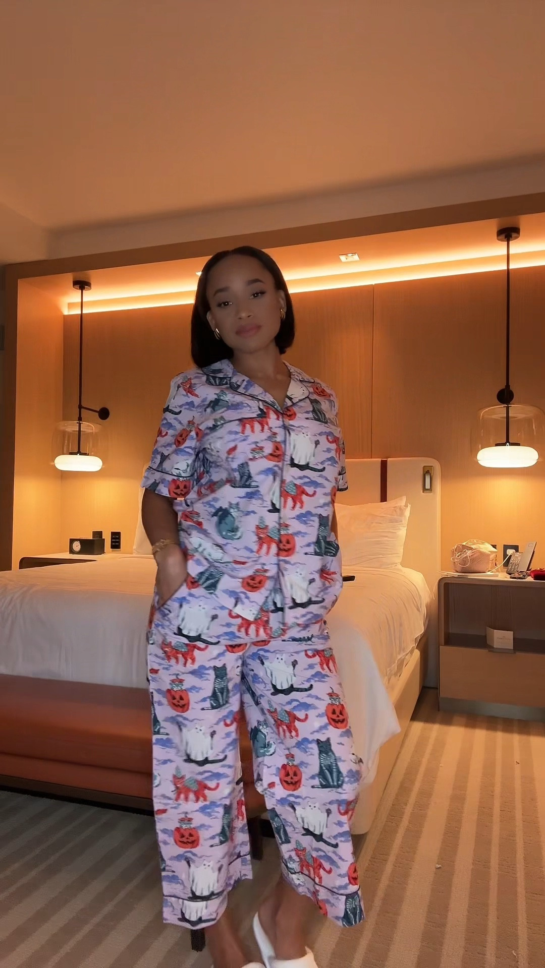 Pajama paradise with Printfresh! I was lucky enough to receive these adorable PJs as a gift, but they’ve quickly become my absolute favorites. I can't imagine sleeping in anything else! 😍 The fun colors and playful designs, especially this Halloween set, make bedtime feel like a celebration. Who else loves cozy nights in their Printfresh? 🎃💖 #Printfresh #PajamaLove #SweetDreams

#LTKStyleTip