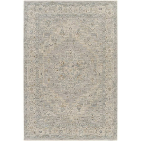 Surya Avant Garde AVT-2301 31 x 48 Rectangle Fabric Rug in Gray/Light Beige | Walmart (US)
