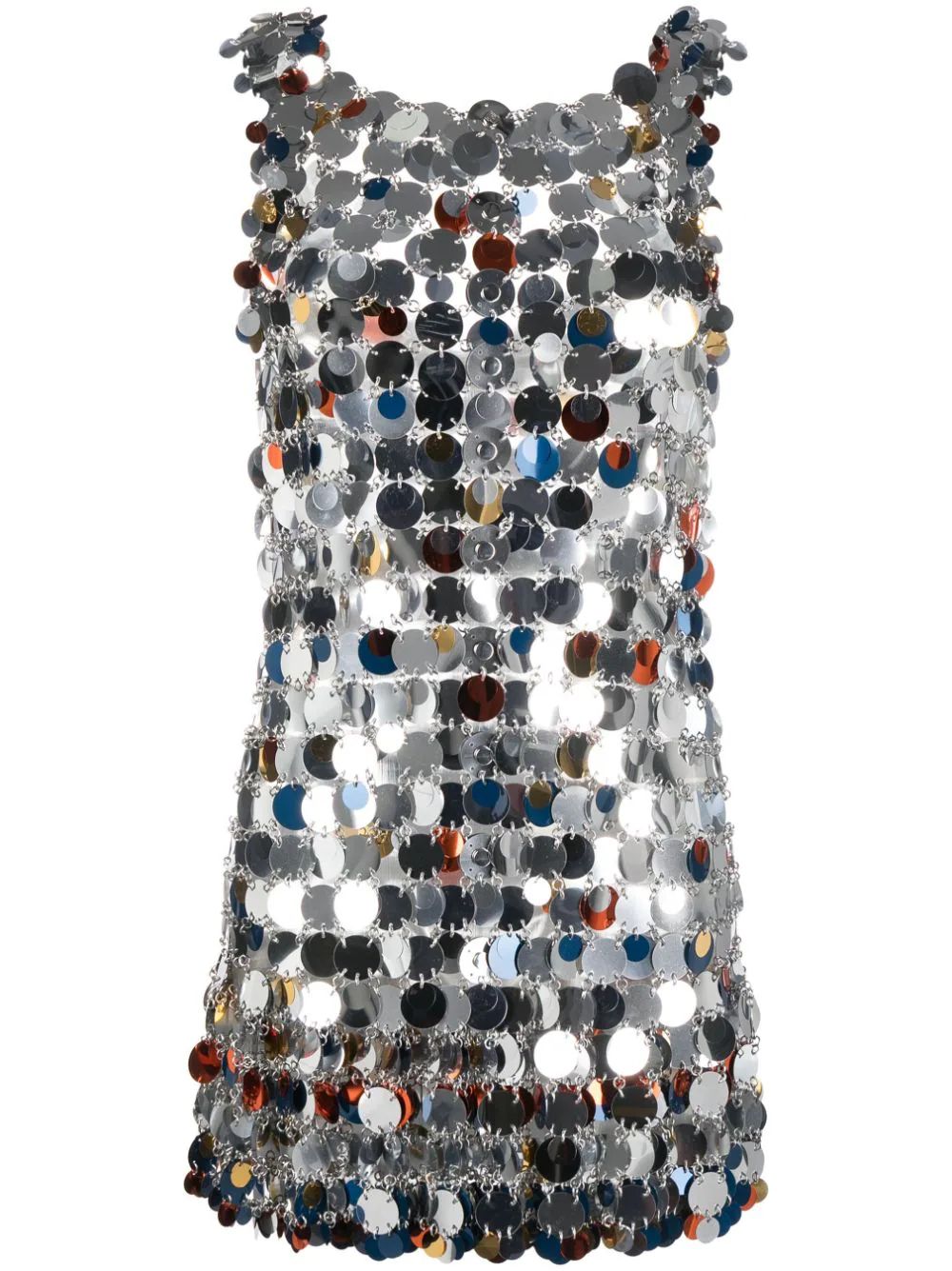 sequin-embellished V-neck minidress | Farfetch Global