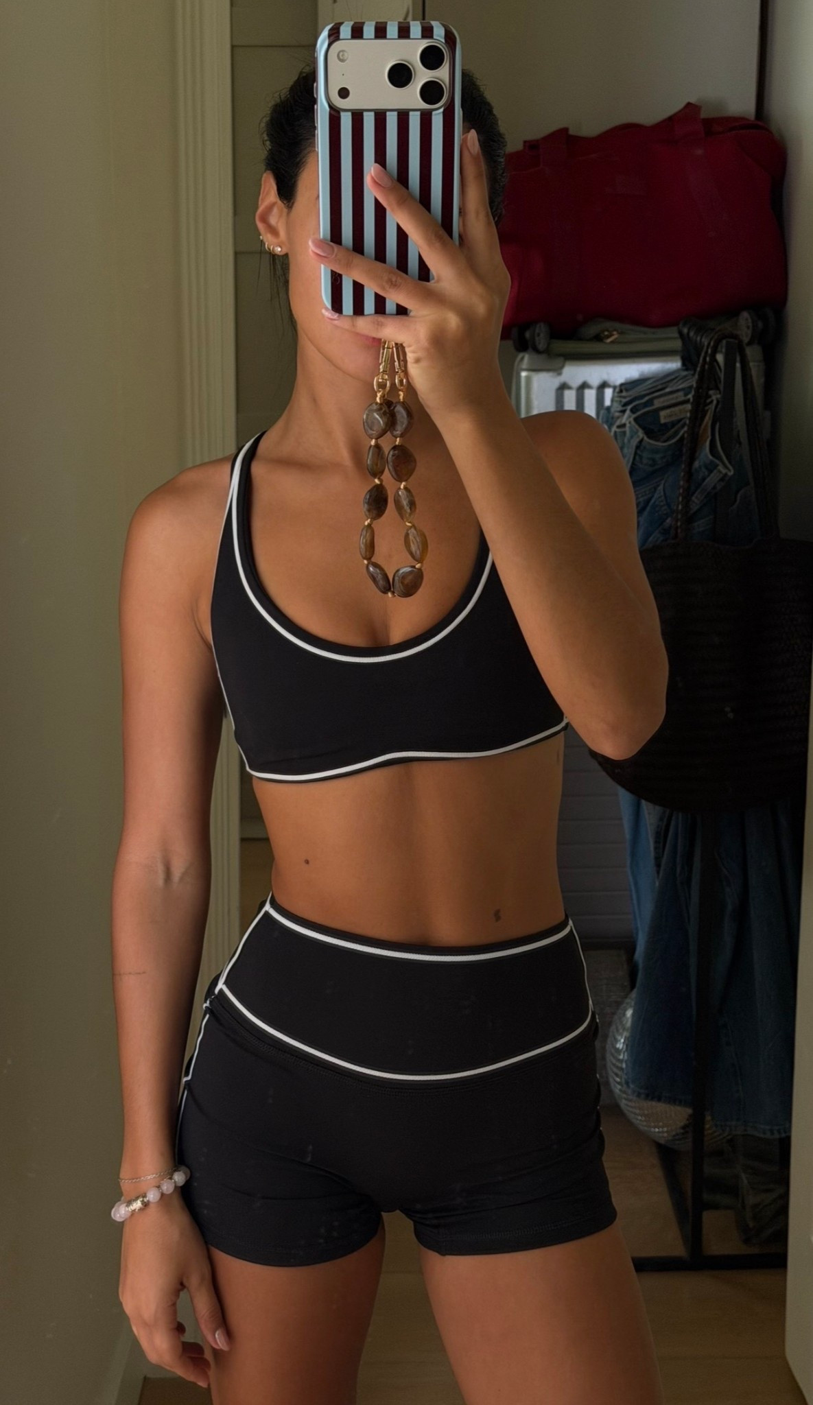 Fabletics black & white workout set 

#LTKootd #LTKfitnessgoals #LTKdayinmylife