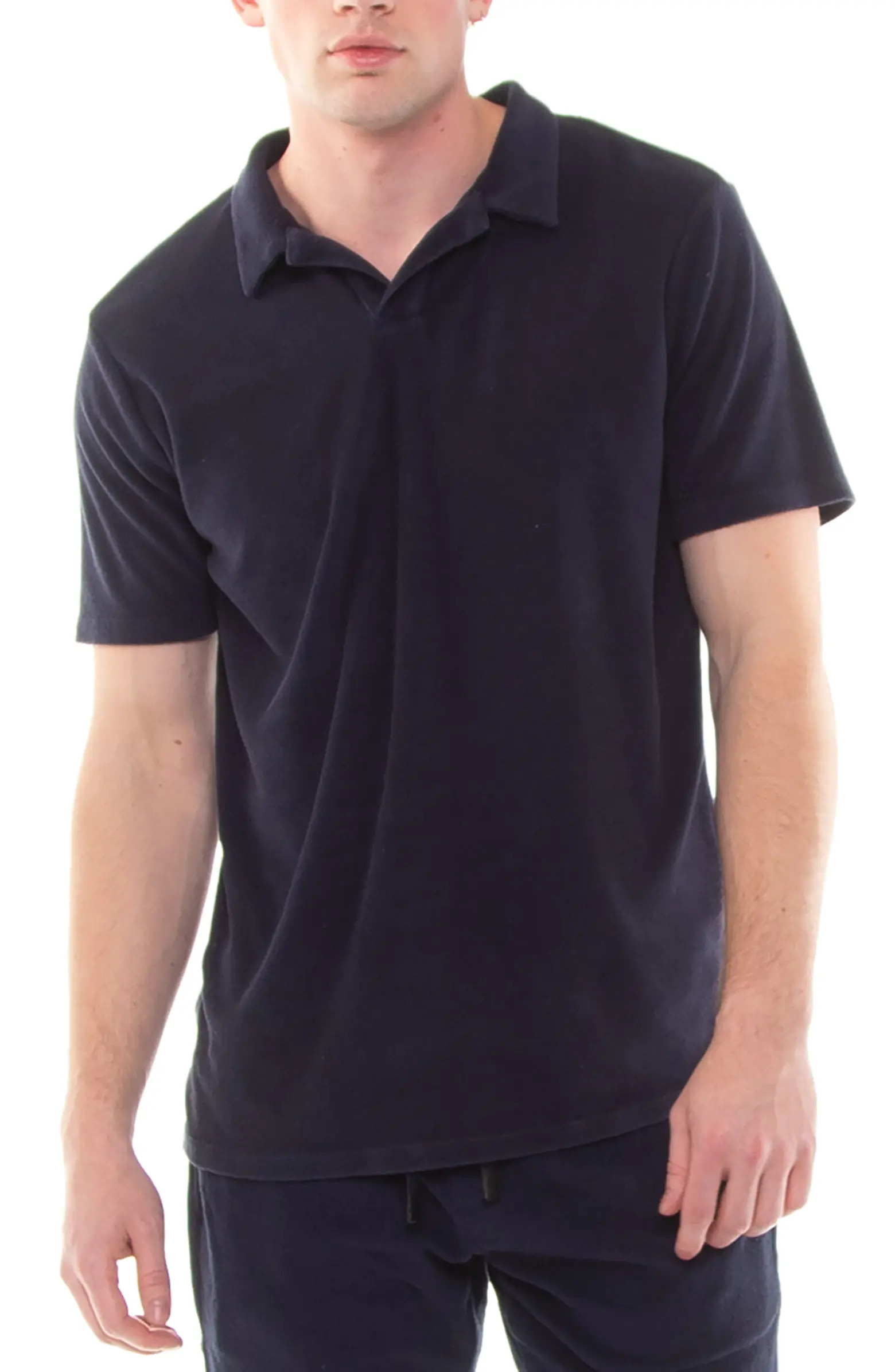 Civil Society Powell Towel Terry Polo Shirt | Nordstromrack | Nordstrom Rack