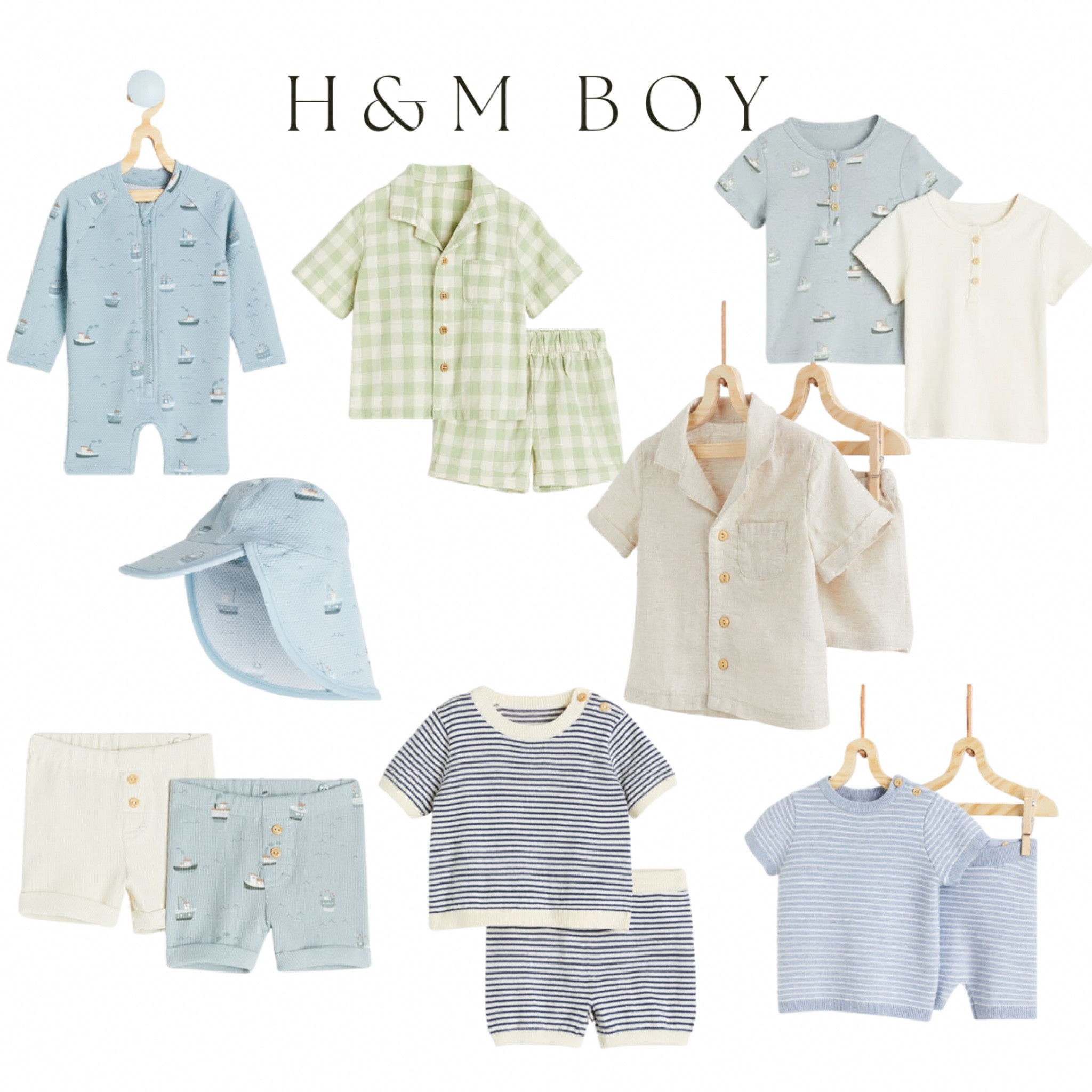 The sweetest little baby and boy clothes for spring from h&m ! The price point can’t be beat and the quality is great. #spring #toddlerfashion #babyfashion #swimsuit 

#LTKSeasonal #LTKunder50 #LTKbaby