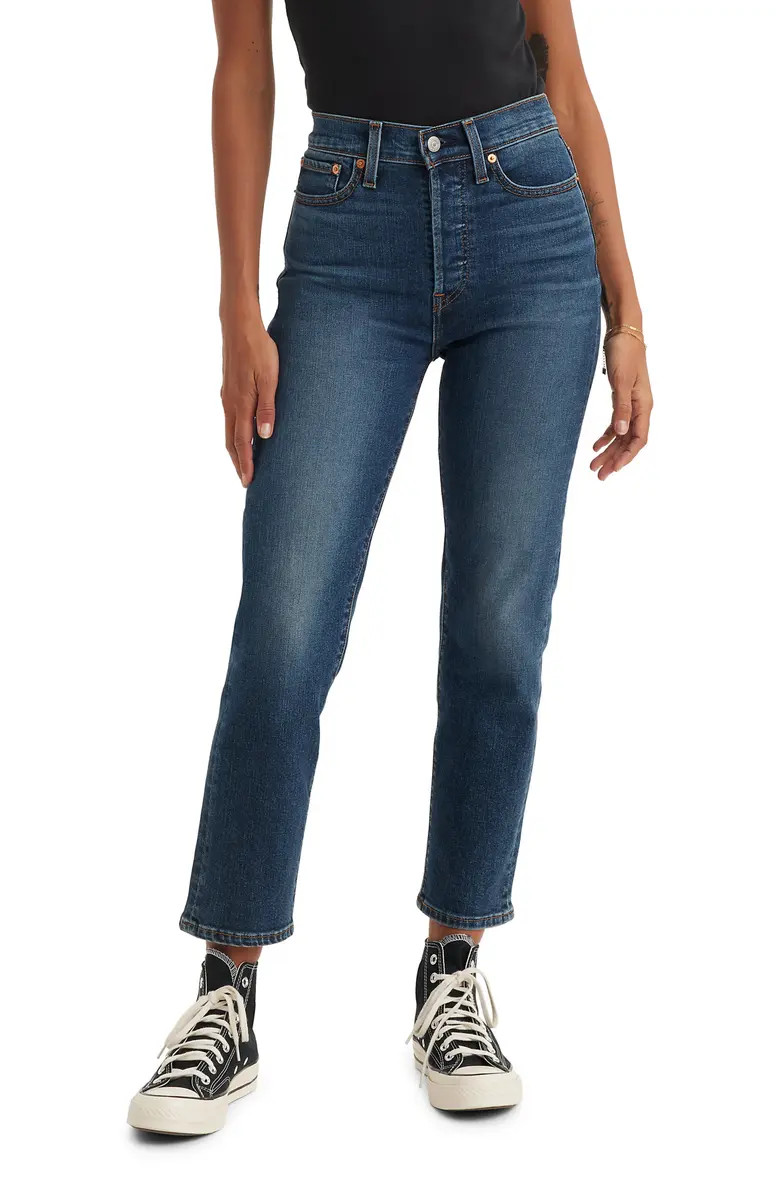 Wedgie High Waist Straight Leg Jeans | Nordstrom Rack