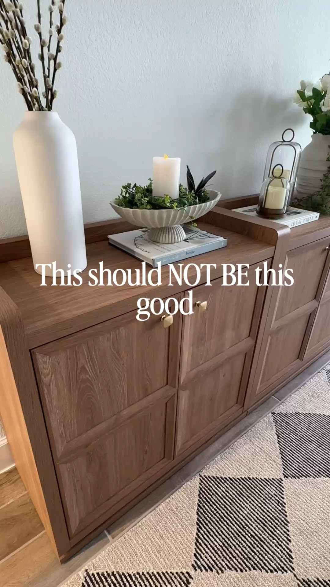 This should NOT be this good… 🤍
I found this console table on Amazon and I’m honestly shocked at the quality. It has that high-end look (major Pottery Barn energy) but at a much more affordable price.
It’s one of those pieces that makes your whole space feel more intentional without trying too hard!

#LTKHome