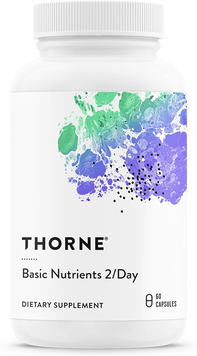 THORNE - Basic Nutrients 2/Day - Comprehensive Daily Multivitamin with Optimal Bioavailability - ... | Amazon (US)