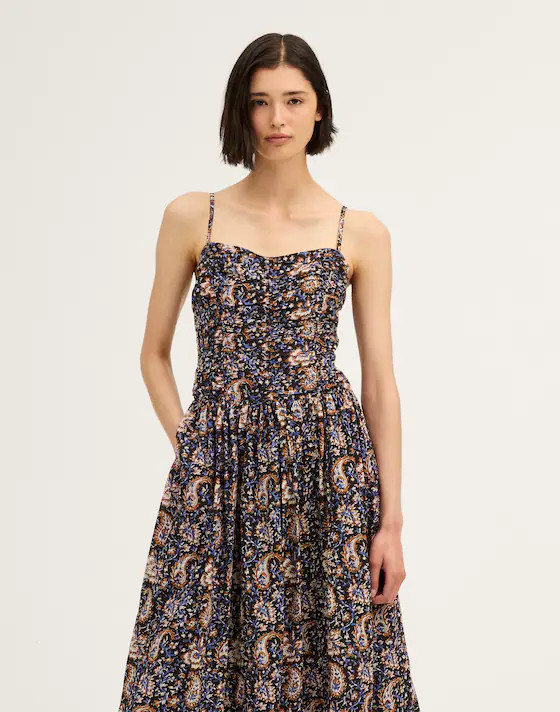 Ruched Midi Dress | Madewell