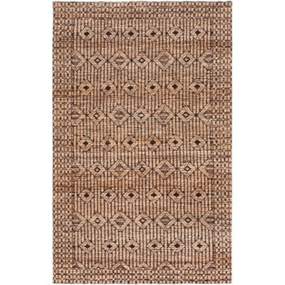 Natural Fiber NF562 Indoor Accent Rug - Natural/Black - 3'x5' - Safavieh | Target