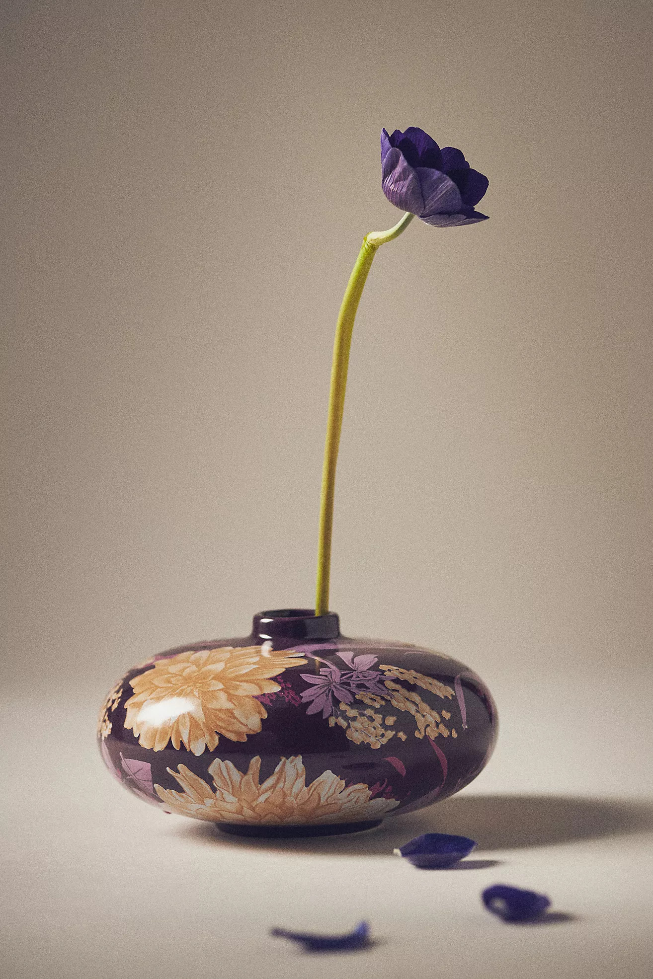 Jade Ceramic Floral Vase | Anthropologie (US)