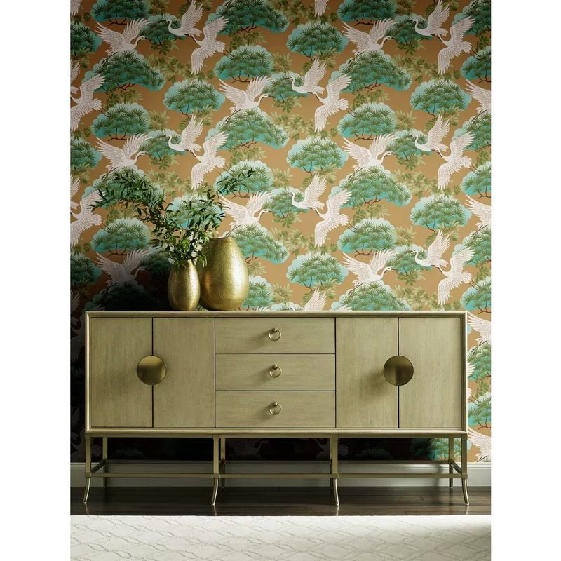 Sprig and Heron 27' L x 27" W Wallpaper Roll | Wayfair Professional