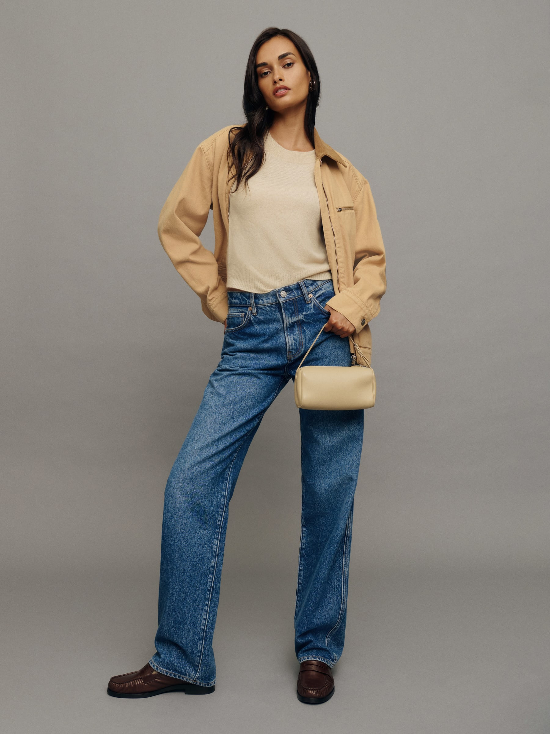 Val 90s Mid Rise Straight Jeans | Reformation (Global)