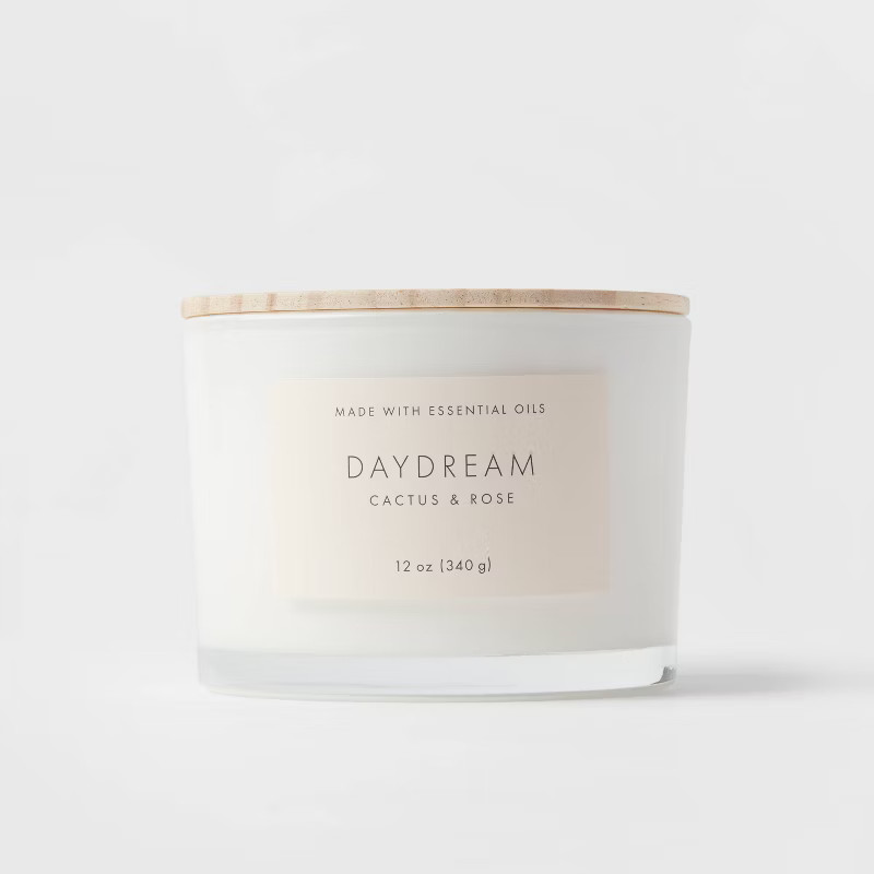 Wood Lidded Glass Wellness Daydream Candle - Project 62™ | Target