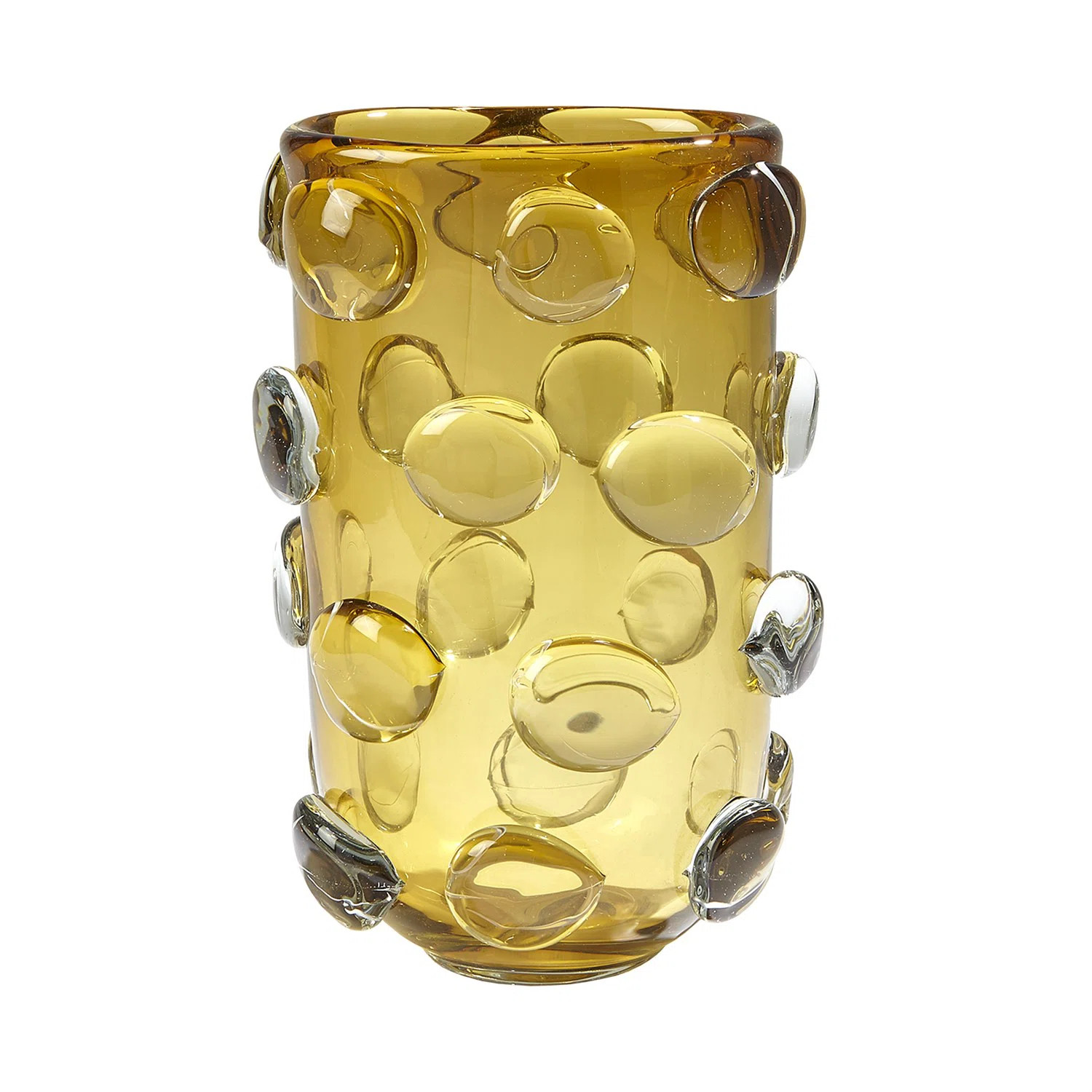 Rondelle Vase-Amber | Perigold