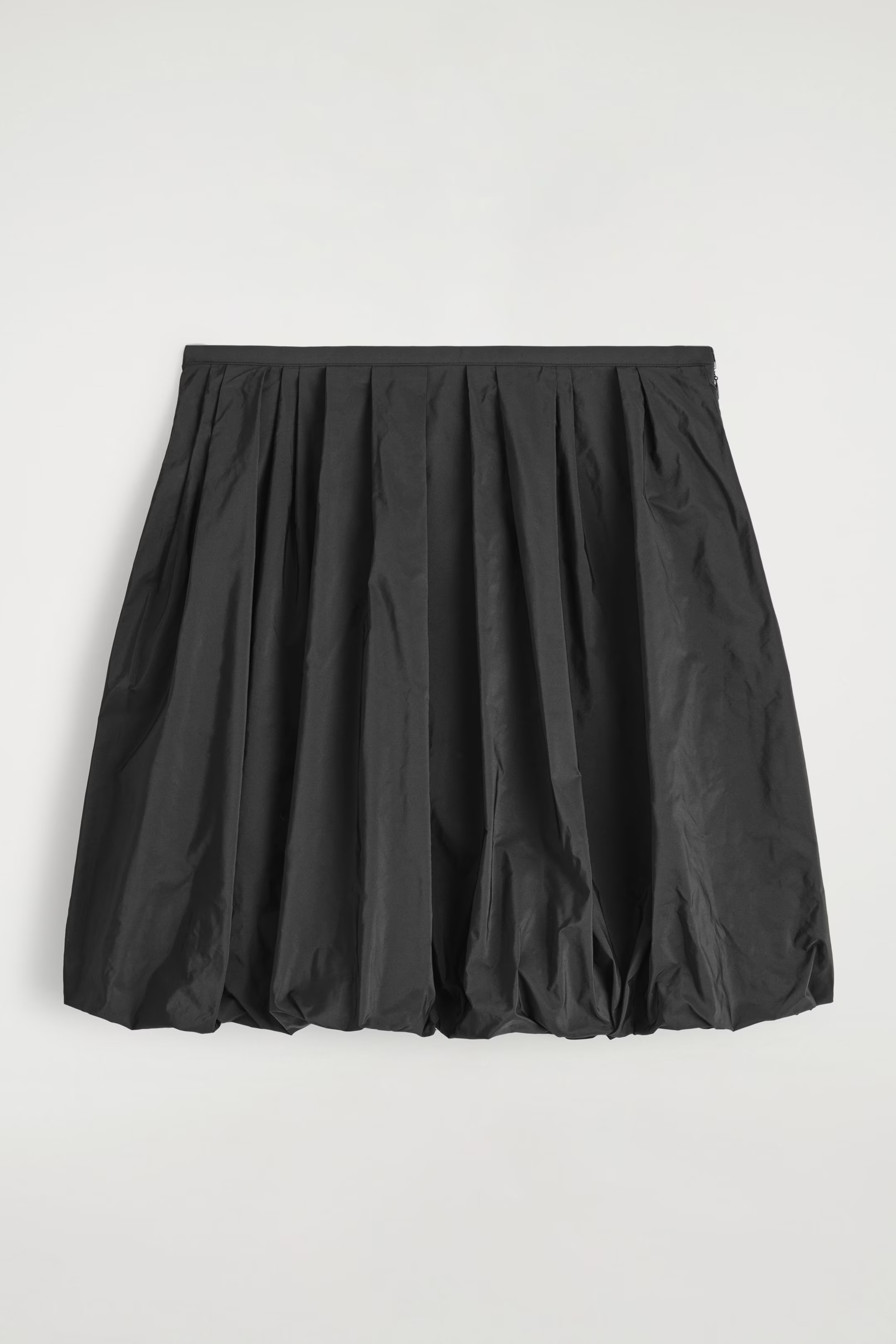 BUBBLE-HEM MINI SKIRT - BLACK | COS US | COS (US)