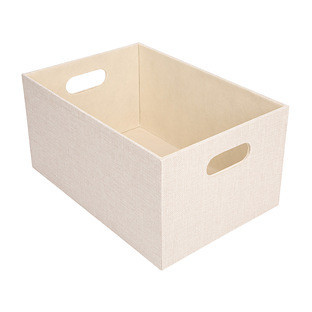 Horderly Small Fabric Bin Set Beige Set of 4 | The Container Store