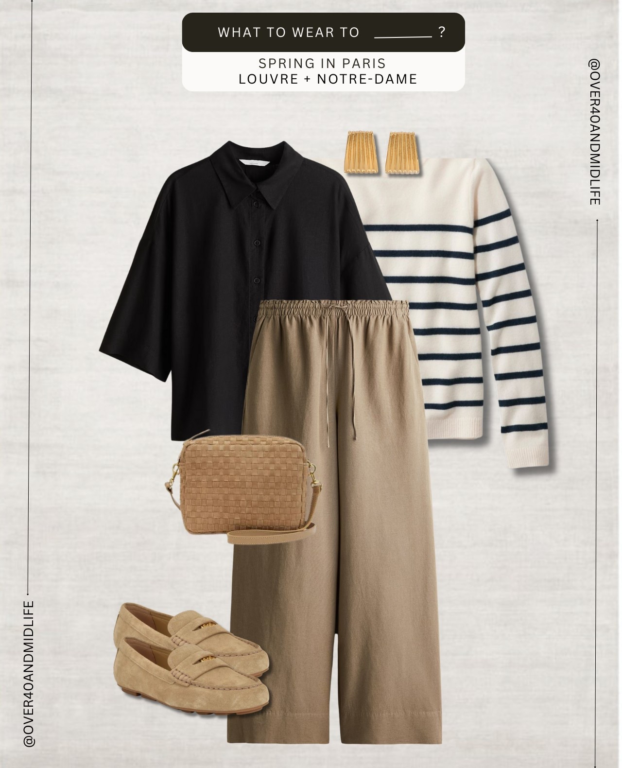  ✨Tap the bell and ❤️ for over 40 fashion, midlife style, midsize fashion and luxury looks for less. 

From London’s layered mornings, to Parisian museum strolls, to sunny beach dinners in Málaga, this capsule wardrobe has you covered. Think tailored comfort, breezy layers, and modern polish—with looks that work for sightseeing, shopping, and sipping wine outdoors.

☁️ London (60s°F): Cropped trench, wide-leg pants, soft knits, sneakers
🖤 Paris (60s–70s°F): Linen, blazers, flowing dresses, classic flats
☀️ Málaga (70s+°F): Breezy jumpsuits, cotton skirts, sandals & swimsuits

Save this for packing time—your suitcase (and your future self) will thank you. ✈️🧳
 👑"Helping you look good, feel good!" - Lindsey Denver



#MidlifeStyle #ChicTravelLooks #MinimalPacking #EuropeStyleGuide #MidlifeInStyle #EffortlessElegance

Follow my LTK @Over40andmidlife on the @shop.LTK app to view this post and get my exclusive app-only content!

#liketkit 
@shop.ltk
https://liketk.it/5dhmf