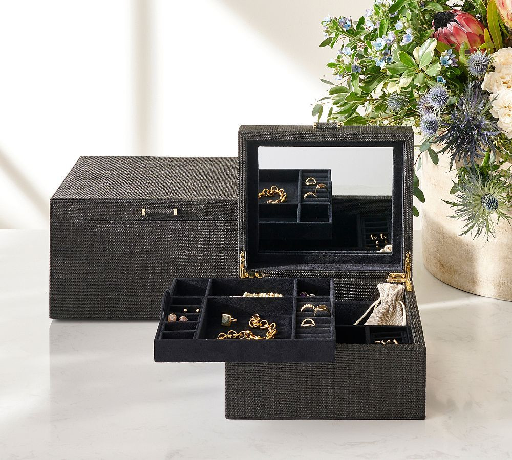 Quinn Medium Jewelry Box | Pottery Barn (US)