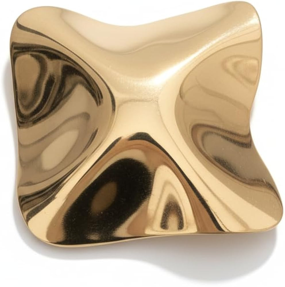 XIMEO Broches y alfileres para mujer, elegante broche de metal dorado y plateado, pin de solapa v... | Amazon (US)