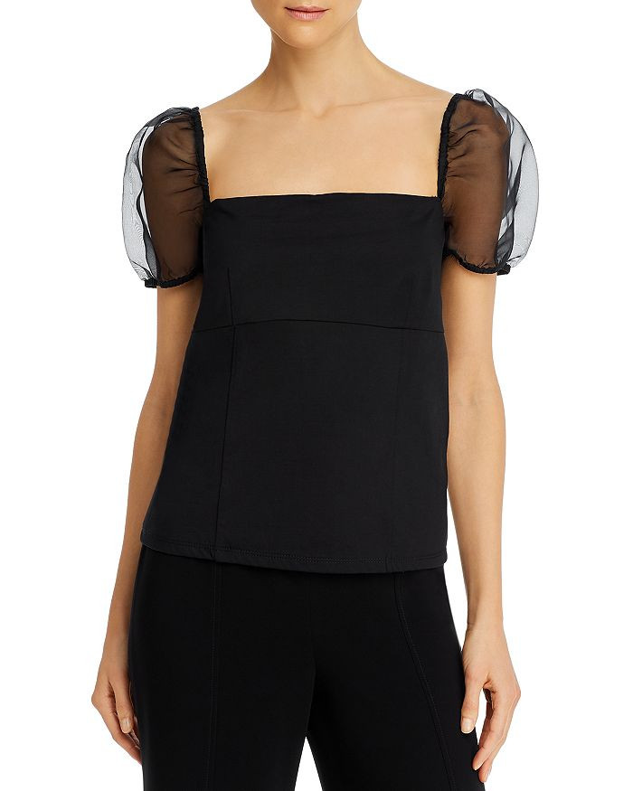 Havana Organza-Sleeve Top | Bloomingdale's (US)