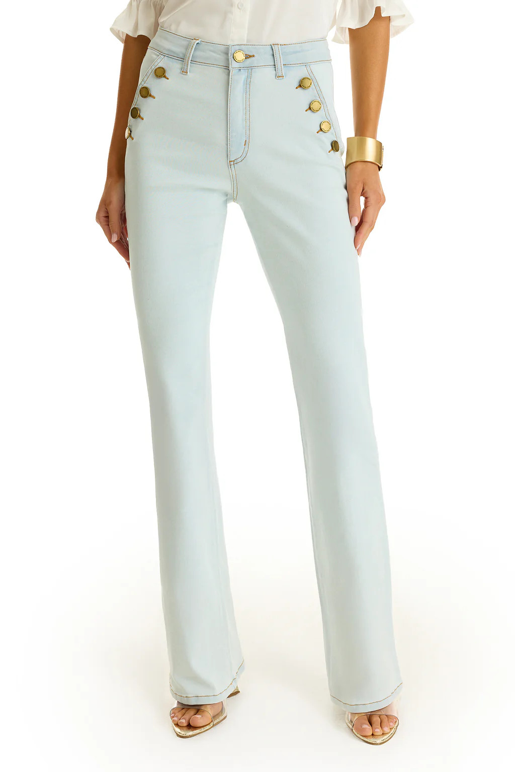 Allegra Bootcut Jean - Cloud | The Noli Shop