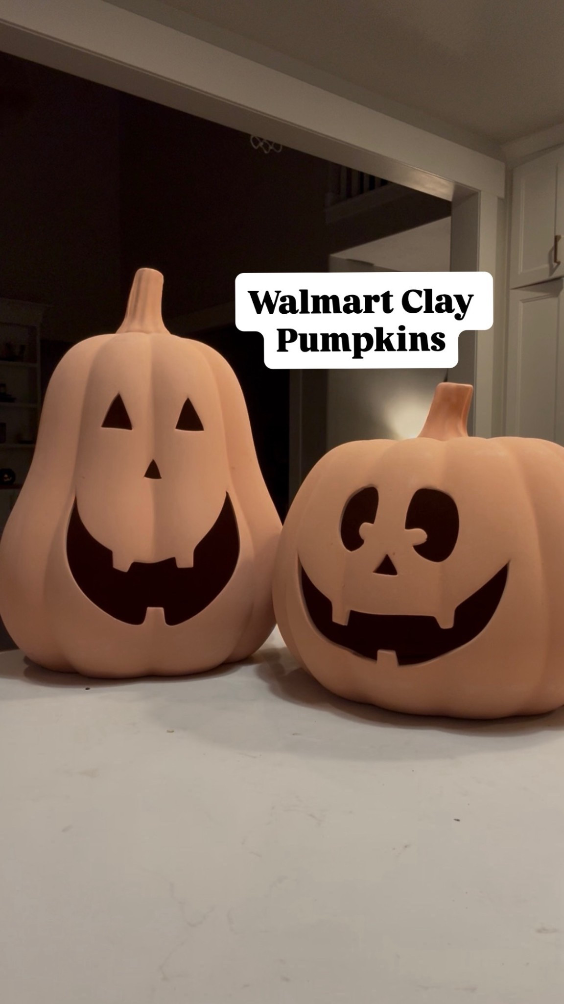 Love this lil cuties! I add a timer tea light underneath 

#LTKHalloween #LTKSeasonal #LTKHome