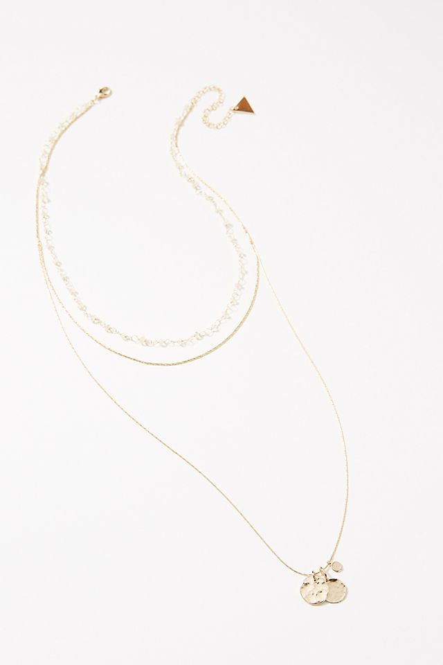 Opaline Layered Necklace | Anthropologie (US)