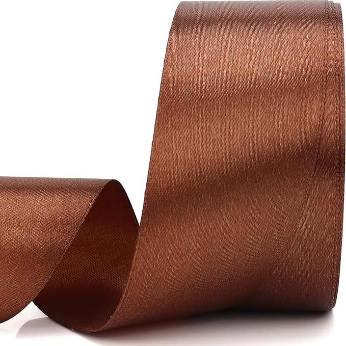 Nsilu 25 Yards 1-1/2 inches Wide Satin Ribbon Suitable for Wedding, Party and Gift Box Packaging ... | Amazon (US)
