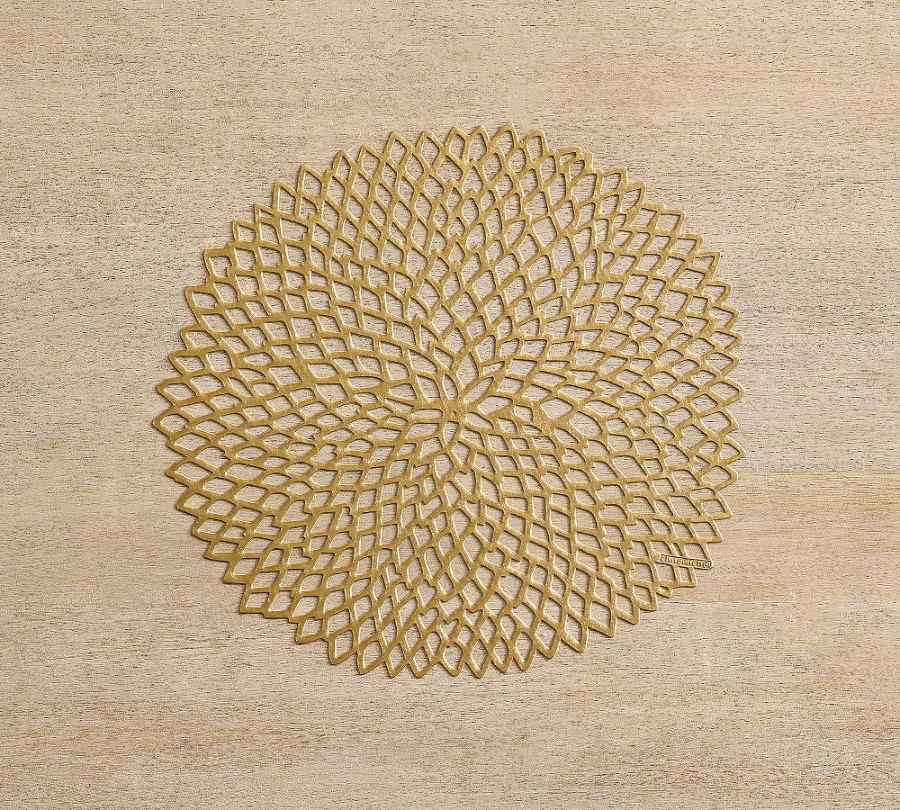 Chilewich Dahlia Placemats - Set of 4 | Pottery Barn (US)