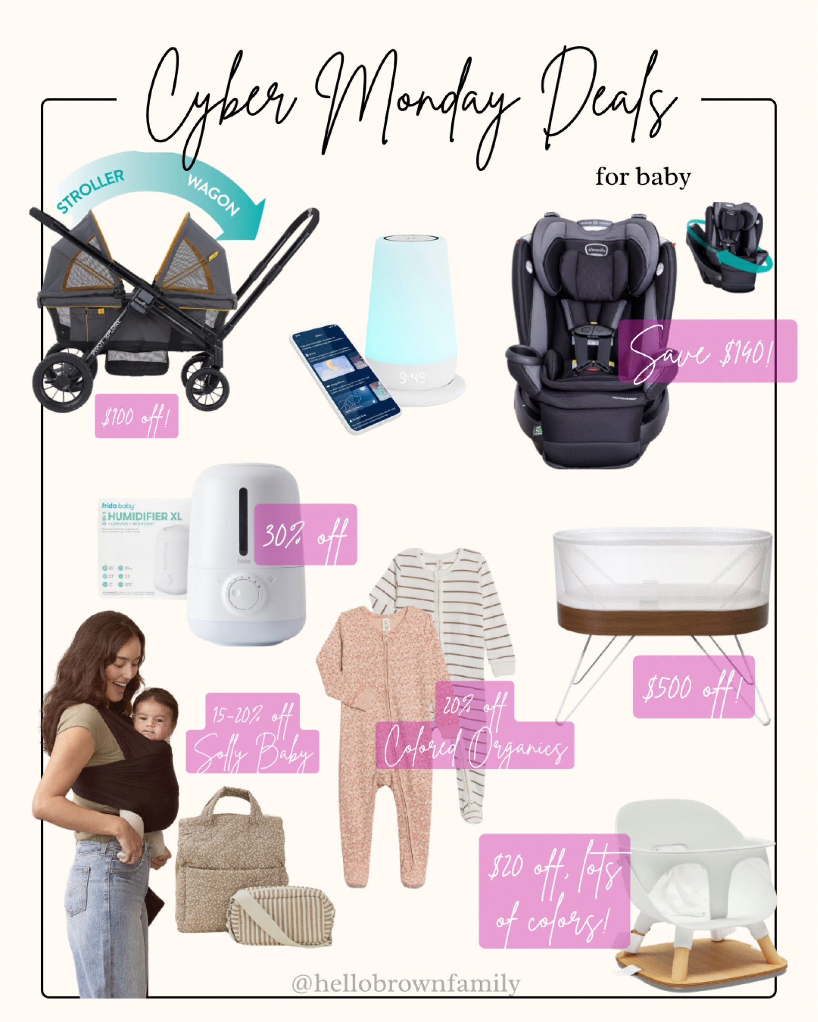 Cyber Monday deals for baby! Save on all your must haves like car seats and wagons/strollers, baby wraps, bassinets, clothing and more!

#LTKCyberWeek #LTKHoliday #LTKGiftGuide