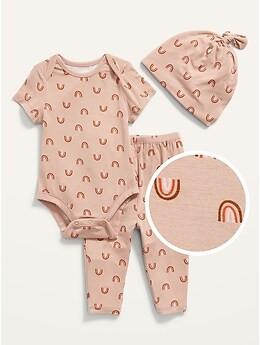 Unisex 3-Piece Layette Set for Baby | Old Navy (US)